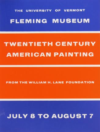 Twentieth Century American Painting poster