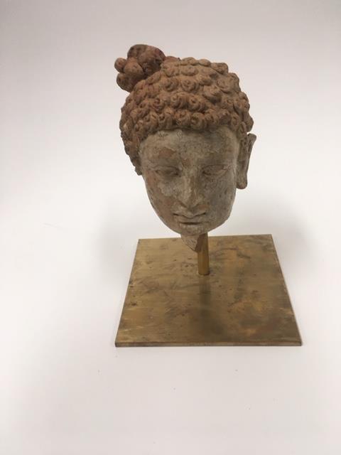Pensive male head