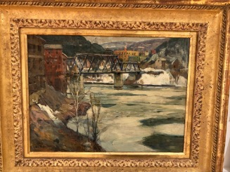 Outgoing Ice-The Winooski River