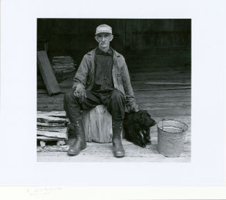 Leslie Dewing and 'Mike'