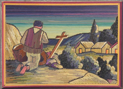 Man and cross