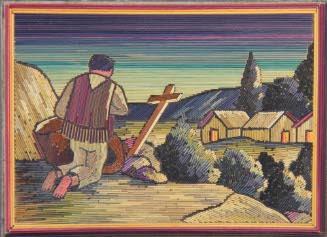 Man and cross