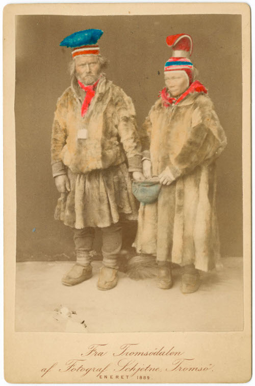 Two People Dressed in Fur, 1887
