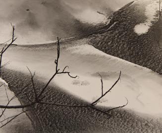 Branch & Snow Bank, Richmond, VT.