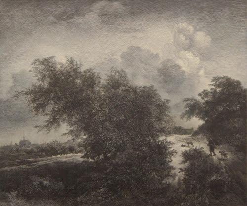 The Thicket after Jacob van Ruisdael
