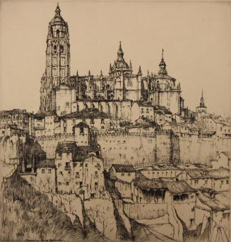 Segovia Grim Spain
