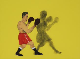 The Shadow - first in series of four prints