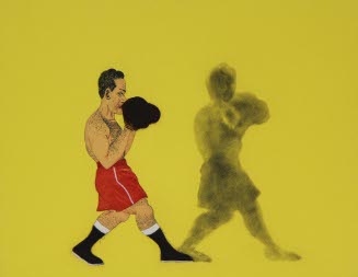 The Shadow - third in a series of four prints
