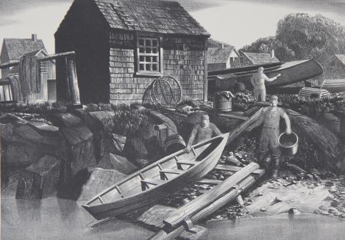 Boats, Nets-House