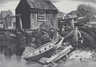 Boats, Nets-House