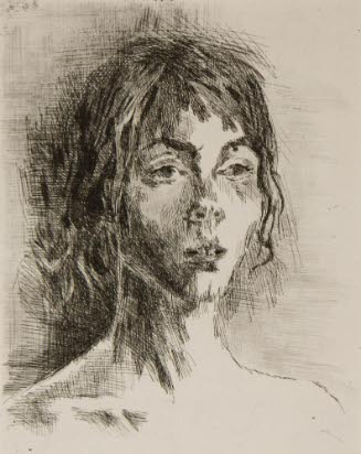 Girl With Parted Lips