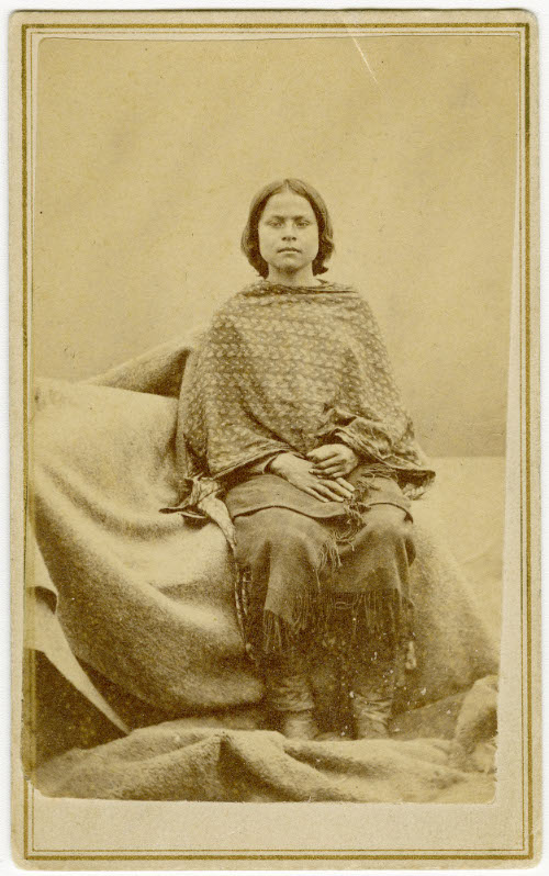 Frances, Lijan Squaw from Fort Griffin, Texas