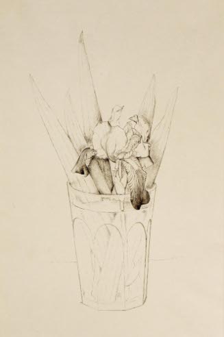 Vase Of Iris