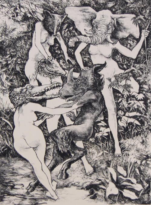 Satyr and Nymphs