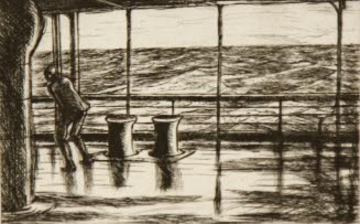 A Wet Day at Sea