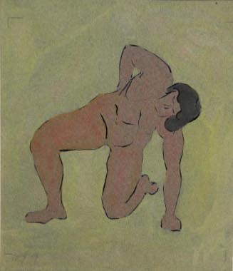 Kneeling Nude