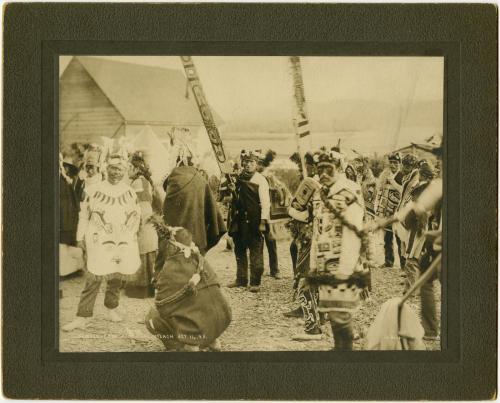 Dancers at the Klukwan Potlach