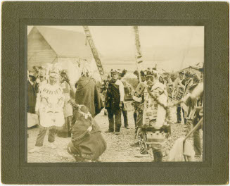 Dancers at the Klukwan Potlach