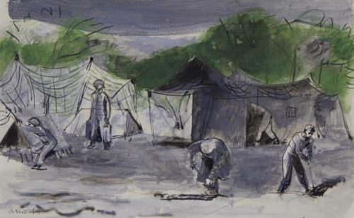 Bivouac in Belgium