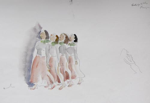 Untitled [Helen Tamiris dancers]