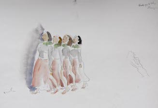 Untitled [Helen Tamiris dancers]