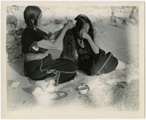 Hair Dressing in Hopi Land, 2 of 11