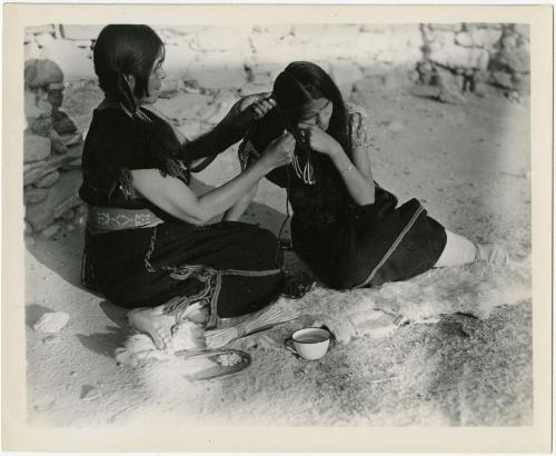 Hair Dressing in Hopi Land, 3 of 11