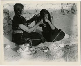 Hair Dressing in Hopi Land, 3 of 11