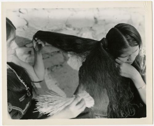 Hair Dressing in Hopi Land, 4 of 11