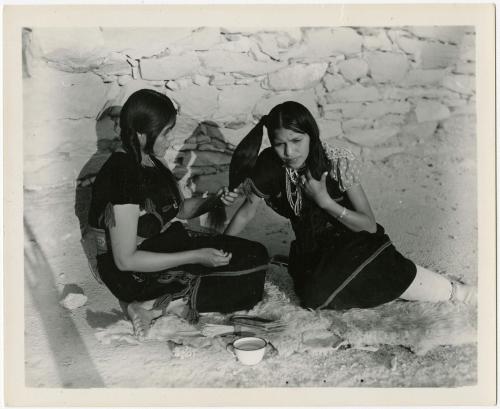 Hair Dressing in Hopi Land, 5 of 11
