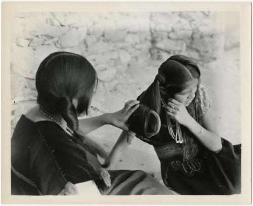 Hair Dressing in Hopi Land, 6 of 11