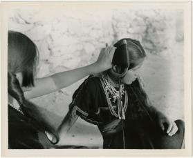 Hair Dressing in Hopi Land, 7 of 11