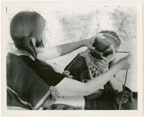 Hair Dressing in Hopi Land, 8 of 11