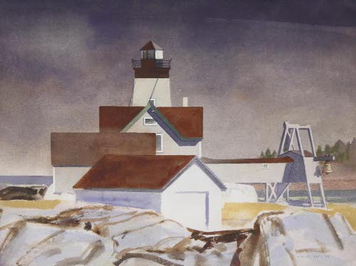 Lighthouse in Maine