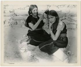 Hair Dressing in Hopi Land, 9 of 11