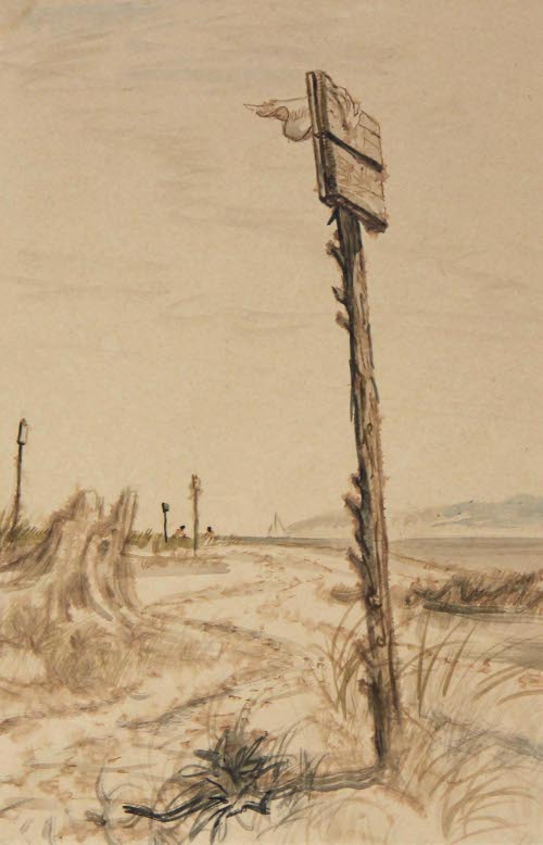 Western Sign Post