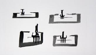 Studies for the Sculpture Tree of Knowlege
