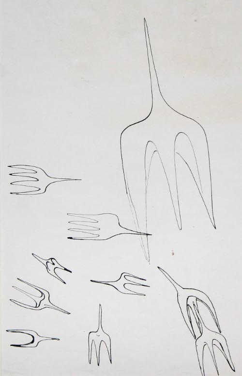 Studies for the Sculpture Tree of Knowlege