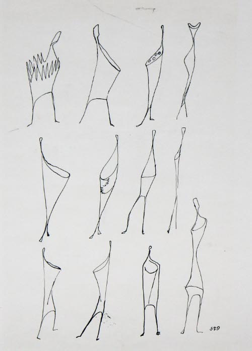 Studies for the Sculpture Tree of Knowledge
