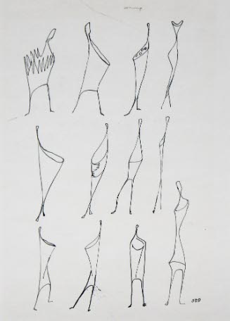Studies for the Sculpture Tree of Knowledge