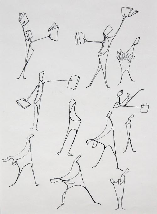 Studies for the Sculpture Tree of Knowledge