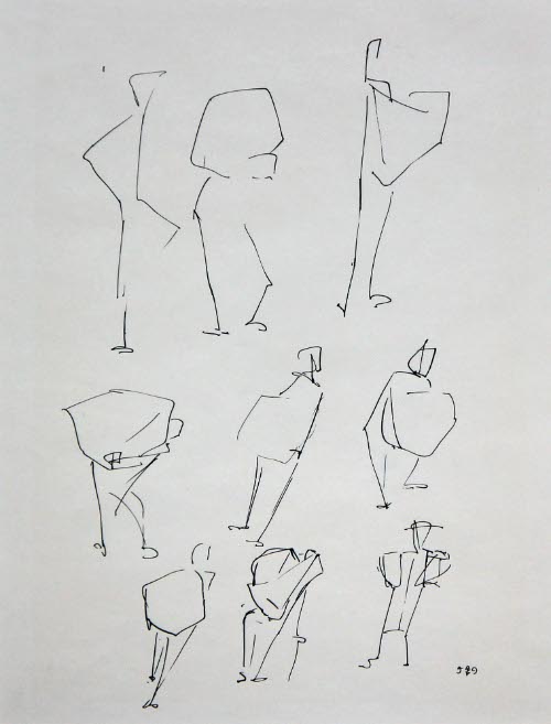 Studies for the Sculpture Tree of Knowledge