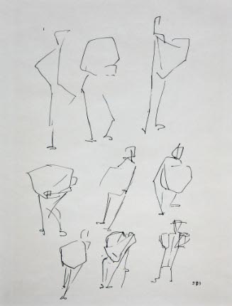 Studies for the Sculpture Tree of Knowledge