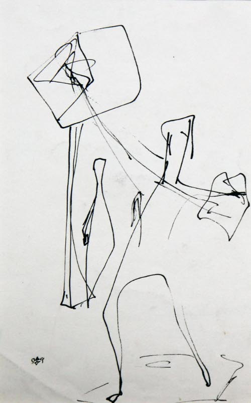 Studies for the Sculpture Tree of Knowledge