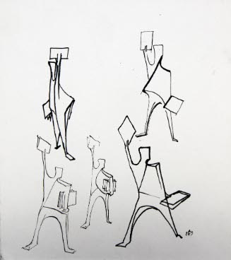 Studies for the Sculpture Tree of Knowledge