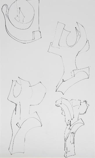 Study for Bundy Gallery Sculpture