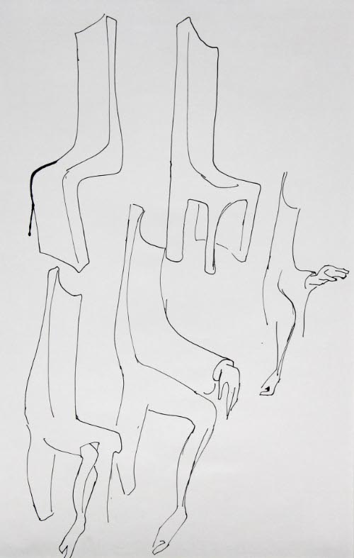 Studies for the Sculpture Tree of Knowledge