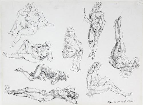 Study of Nudes