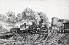 Erie Railroad Yard