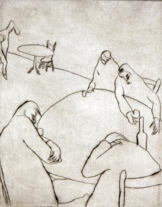Men Around a Table